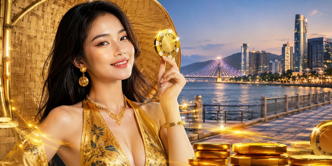 Bối cảnh Đà Nẵng minh họa thanh toán nội địa và tài khoản trò chơi